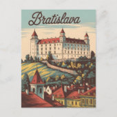 Bratislava Vintag Postkarte (Vorderseite)
