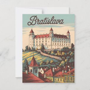 Bratislava Vintage Postkarte