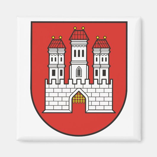 Bratislava-Wappen Magnet (Vorne)