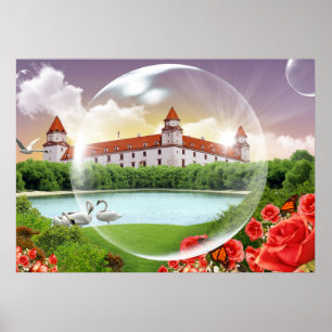 Bratislavaer Burg Poster
