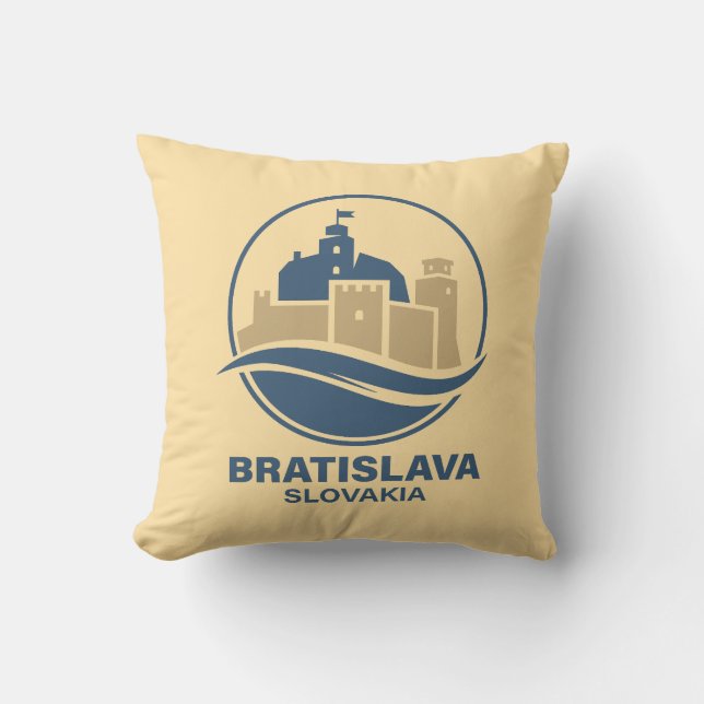 Bratislave Slovakia Europe Kissen (Vorderseite)