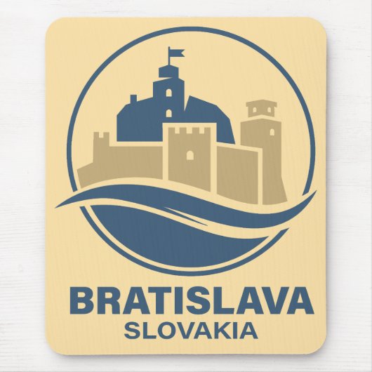 Bratislave Slovakia Europe Mousepad (Vorne)