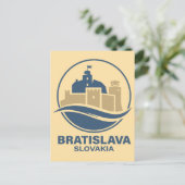 Bratislave Slovakia Europe Postkarte (Stehend Vorderseite)