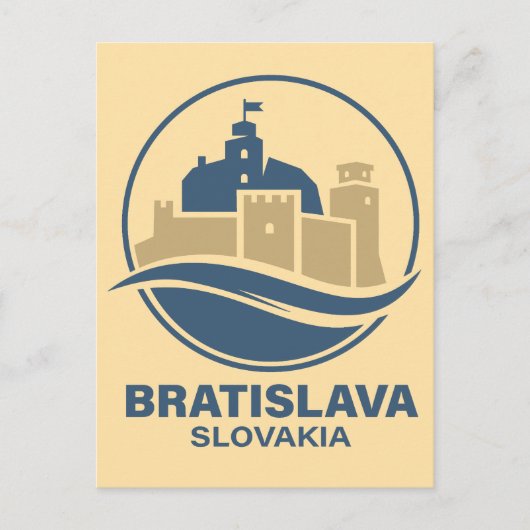 Bratislave Slovakia Europe Postkarte (Vorderseite)