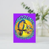BRATPARROTS POSTKARTE (Stehend Vorderseite)
