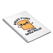 Bratpfeifen werden nie zu feuchtem Funny Food Puff Notizblock (Rechte Seite)