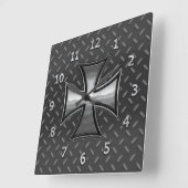 Bratrost maltesisch quadratische wanduhr (Winkel)