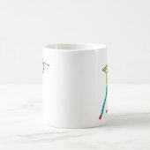 Bratschespielender Stockmann Kaffeetasse (Mittel)