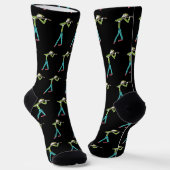 Bratschespielender Stockmann Socken (Gewinkelt)