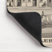 Brattleborhaus Mousepad (Ecke)