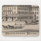 Brattleborhaus Mousepad (Vorne)