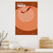 Brattleboro Circus Poster Serie - Trapeze (Küche)