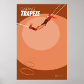 Brattleboro Circus Poster Serie - Trapeze (Vorne)