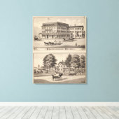 Brattleboro House Leinwanddruck (Insitu (Holzboden))