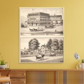 Brattleboro House Leinwanddruck (Insitu (Wohnzimmer))