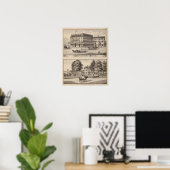 Brattleboro House Poster (Heimbüro)