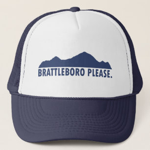 Brattleboro Vermont Bitte Truckerkappe