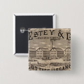 Brattleboro Vermont Button (Vorne & Hinten)