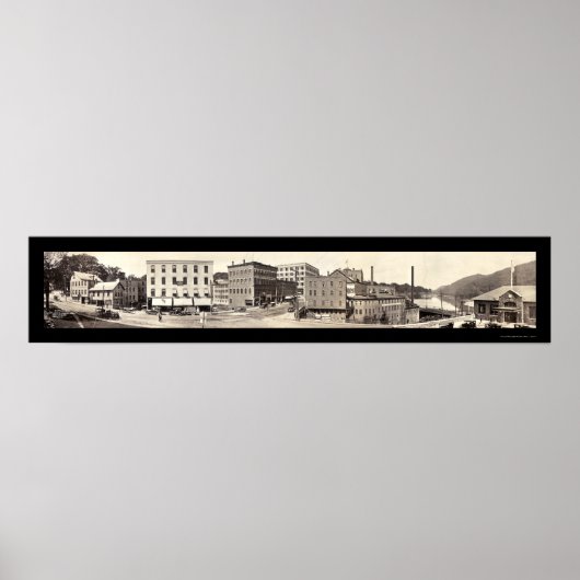 Brattleboro, Vermont Foto 1917 Poster (Vorne)