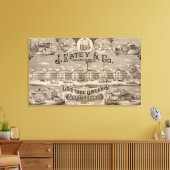 Brattleboro Vermont Leinwanddruck (Insitu (Wohnzimmer))