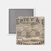 Brattleboro Vermont Magnet (Vorderseite/Rückseite)