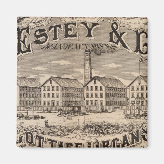 Brattleboro Vermont Magnet (Vorne)