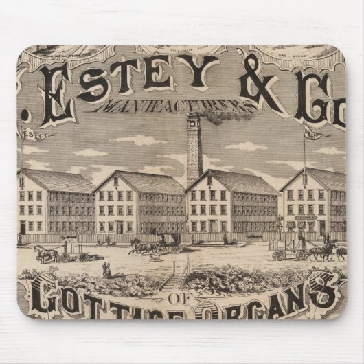 Brattleboro Vermont Mousepad (Vorne)