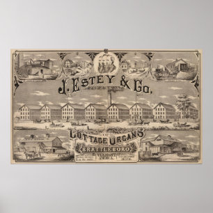 Brattleboro Vermont Poster