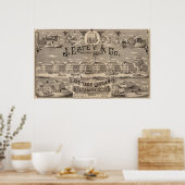 Brattleboro Vermont Poster (Küche)