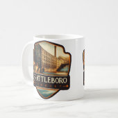 Brattleboro, Vermont | VINTAG Kaffeetasse (Vorderseite Links)