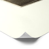 Brattleboro, VT Panorama Karte - 1886 Poster (Ecke)