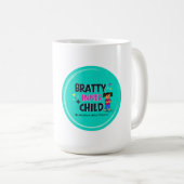 Bratty Inner Child Classic Tasse, 0,33 l Kaffeetasse (VorderseiteRechts)