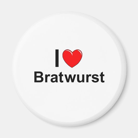 Bratwurst Magnet (Vorne)