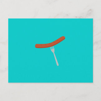 Bratwurst Postkarte