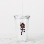 Bratz-Acrylbltumbler Acryltrinkbecher (Vorderseite)