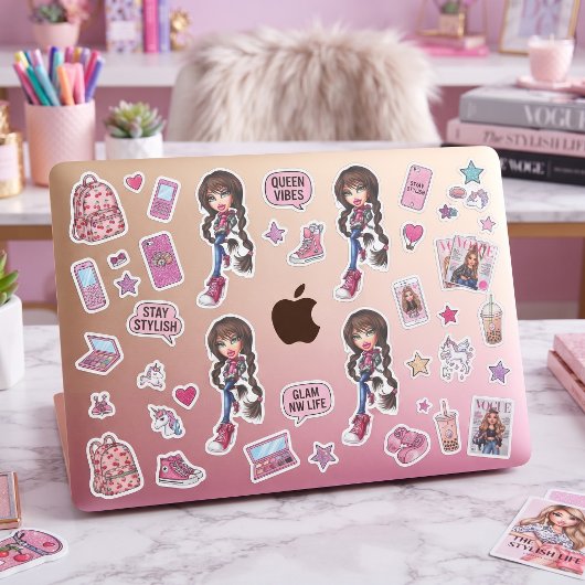 Bratz-Aufkleber Aufkleber