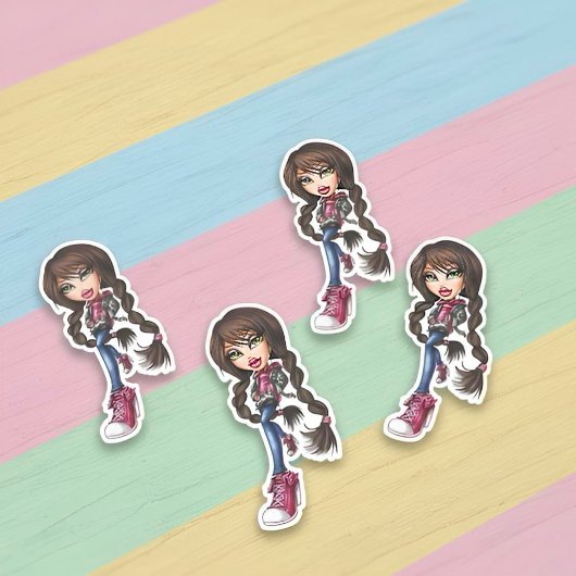 Bratz-Aufkleber Aufkleber