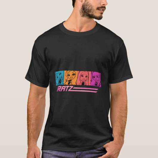 Bratz Group Shooting Box Up Line T-Shirt (Vorderseite)