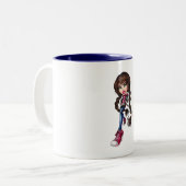 Bratz-Kaffeetasse Zweifarbige Tasse (Vorderseite Links)