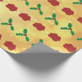 Bratz Lips & Mistletoe Geschenkpapier (Ecke)