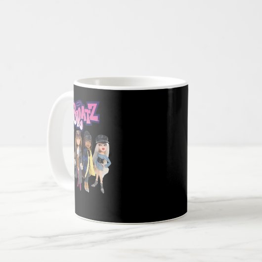 BRATZ QUOTES Stickers Kaffeetasse (Vorderseite Links)