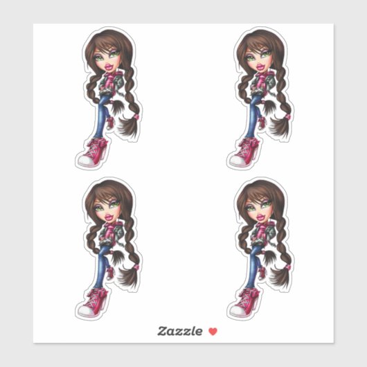 Bratz Sticker (Blatt)