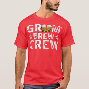 Brau Crew Brautjungfern Hochzeitsgesellschaft Trau T-Shirt