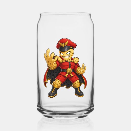 Brau Kämpfer Hefe Kann Glas (Vorderseite)