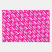 Brauch des glücklichen Valentinstag Geschenkpapier Set (Vorderseite 2)