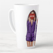 Brauch, Mutter, Tochter, Mutter, Tag, Geschenk, Milchtasse (Linke Ecke)