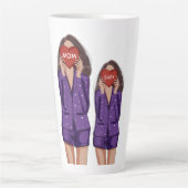 Brauch, Mutter, Tochter, Mutter, Tag, Geschenk, Milchtasse (Vorderseite)