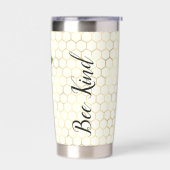 Brauch von Sonnenblumen und Bienen Thermobecher (Links)