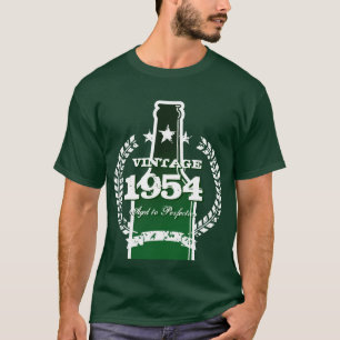 Brauchbares Vintage-Bierflaschenetikett-Shirt von T-Shirt