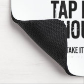 Brauche Gebet Tippe Meine Schulter Bibelvers Chris Mousepad (Ecke)